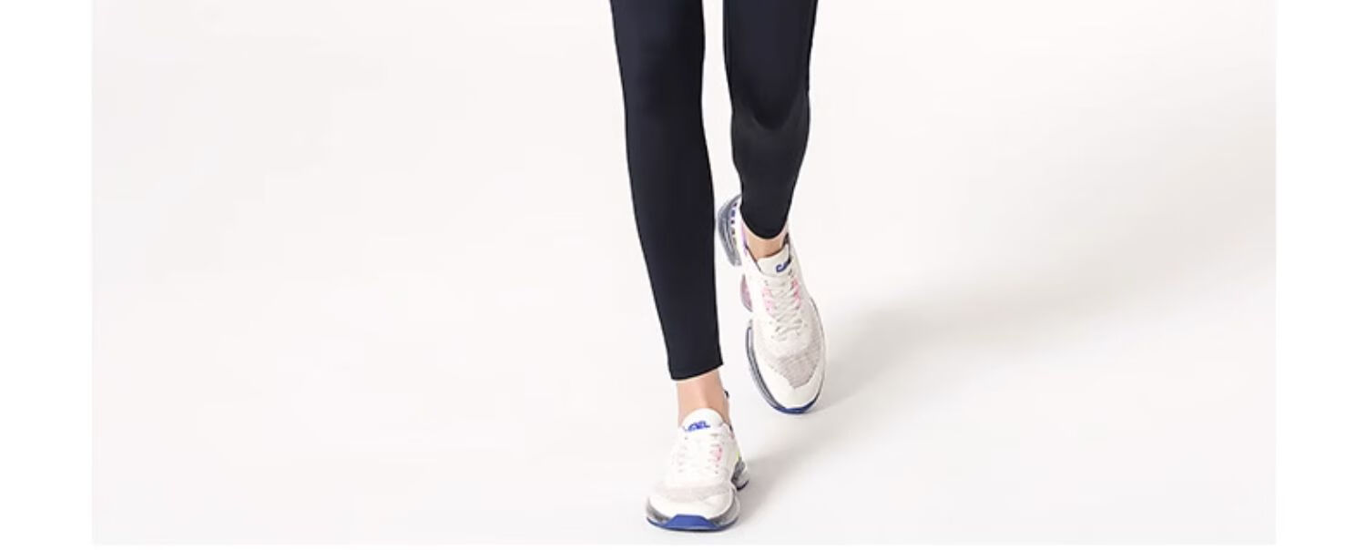 CAMEL Yoga Outfit for Women, Long-Sleeve Autumn And Winter Sportswear, Morning Running Clothes YK22255493, Sky Blue/navy Blue 25