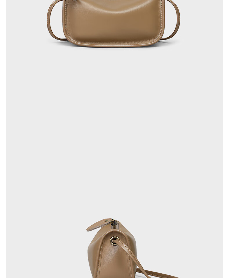 Viney Leather Handbag, Stylish Crossbody Dumpling Bag, Luxurious Shoulder Bag, Practical Birthday And Mother's Day Gift for Mom 13