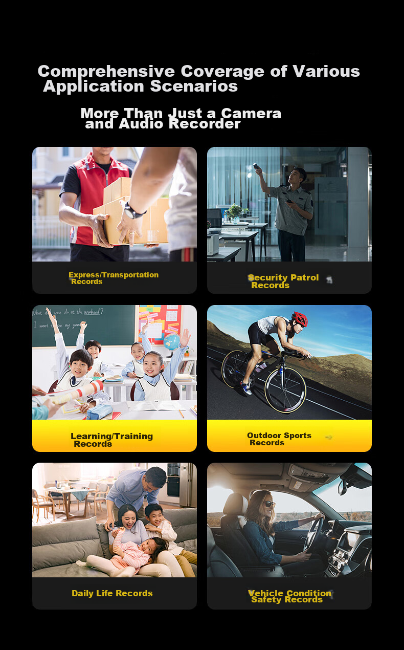 Yescool Camera S8, 32GB Action Camera, 14MP Photo And Video Recorder, Long Standby Time, Large Capacity, for Meetings, Training, Negotiations, Evidence Collectio 19