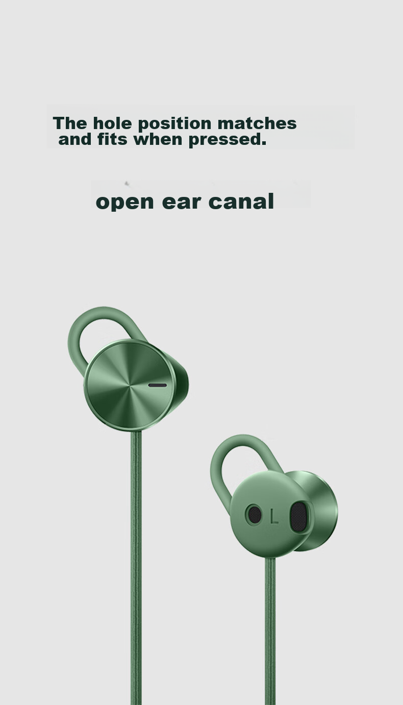Masentek ES23 Earphone Tip Cover, Compatible with Huawei Freelace Active Edition Honor X Sport PRO AM66 Bluetooth Earphones, HUAWEI Silicone Tip Accessory, Green Small 6