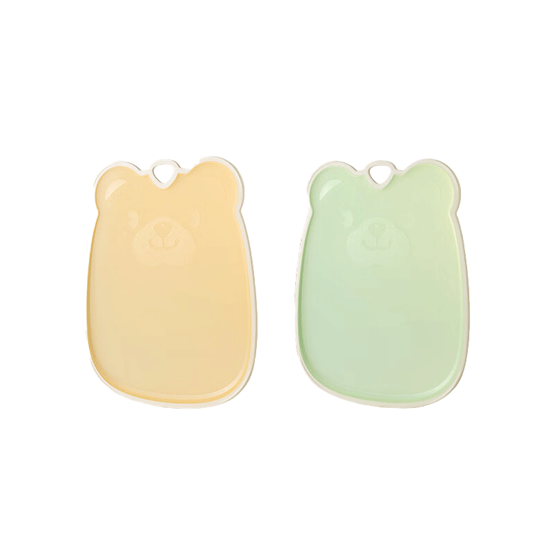 JD Original Cutting Board, Chopping Board, Double-Sided Household Plastic PP [Double Anti-Slip], Yellow, 32*26*0.5cm