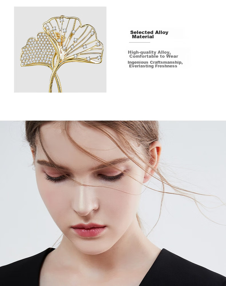 MIMORE Brooch, High-End Women's Luxury Elegant Gift Box Set, Exquisite Niche Practical Jewelry, Birthday Gift for Mom And Elders 9