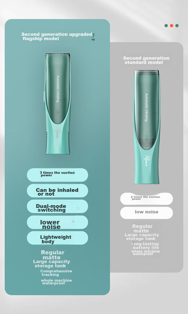 Pepei Automatic Hair Suction Baby Hair Clipper, Children's Hair Clipper, Baby Hair Cutting Tool, PP666II-A 1