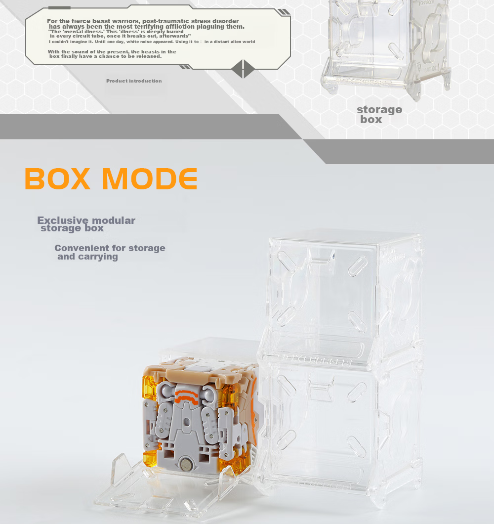 52TOYS Mengshou Xia White Noise Owl Transforming Toy Trendy National Creation Mecha for Boys over 14 Years Old Gift for Boyfriend 8