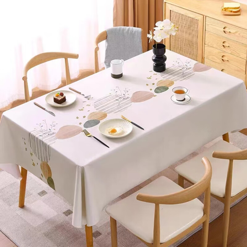 JANMEIJIA Tablecloth, Waterproof And Oil-Resistant, Luxurious High-End Feel, Coffee Table Mat, New Premium Rectangular Dining Table Cover