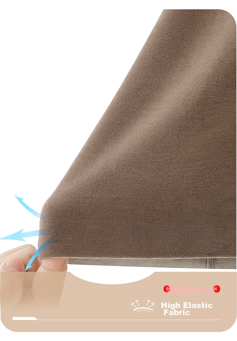 Yiershuang [Cashmere Silk] Autumn Winter Warm Vest Men's Seamless Cut Fleece Lined Thermal Underwear 12