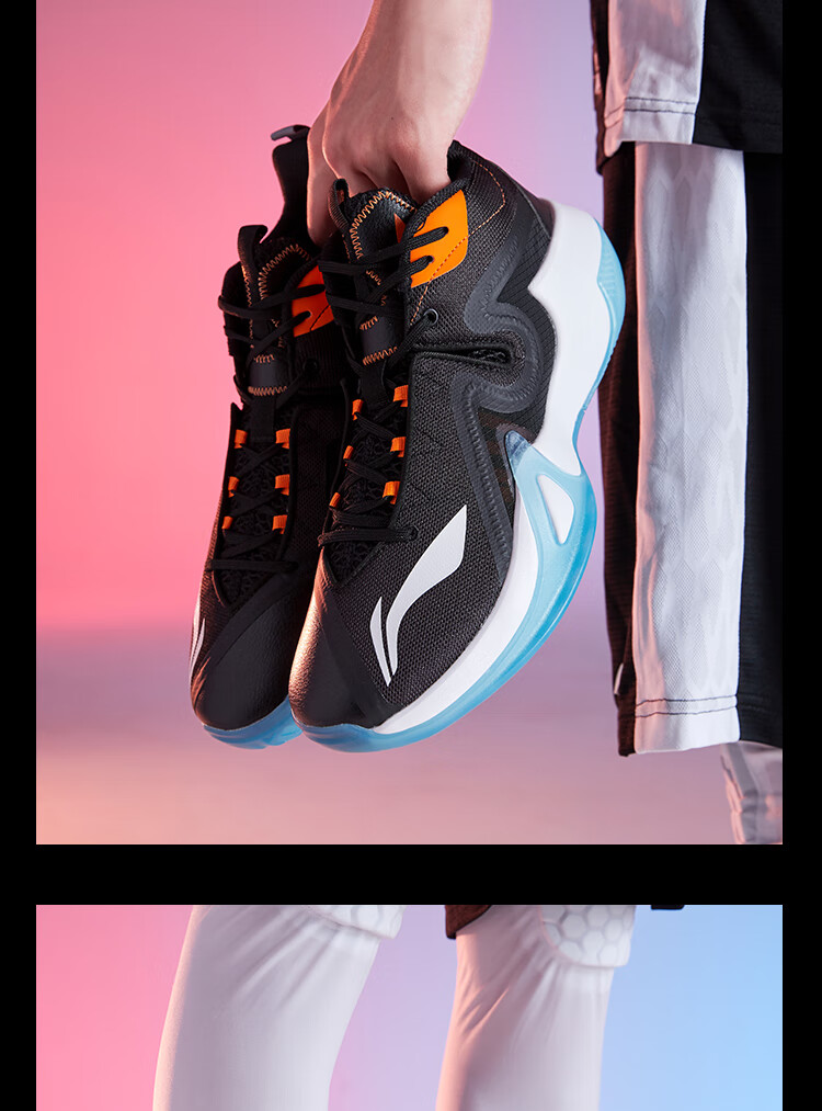 李宁篮球鞋男鞋反伍badfive暴风系列云科技低帮减震回弹篮球场地鞋