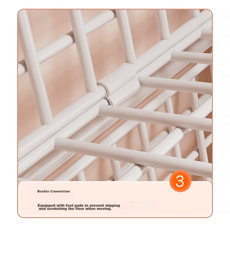 Milin Bookshelf Picture Book Rack Toy Storage Shelf Multi-layer Floor-standing Storage Rack Four Layers with Wheels 20