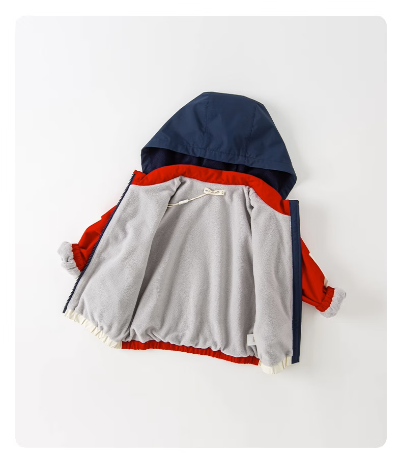 DAVE & BELLA Boys' New Year Jacket Toddler Baby Autumn Winter Stylish Red Kids' Clothing 3