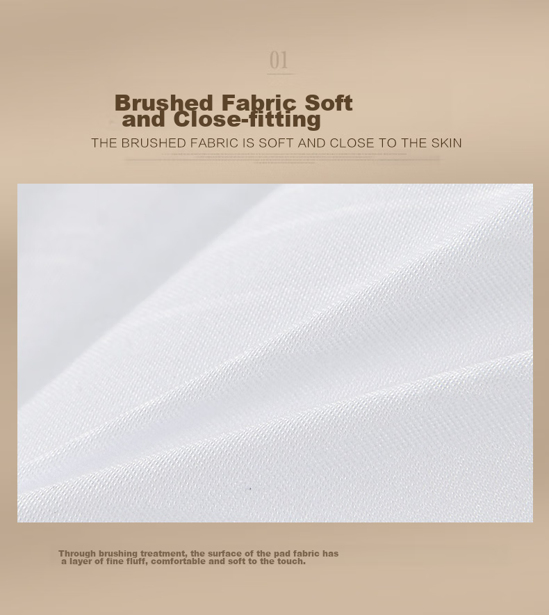 FUANNA Mattress Protector, Non-Slip Thickened Bed Pad, Foldable Washable Mat, Enlarged Tatami Pad for 1.8-Meter Bed 4