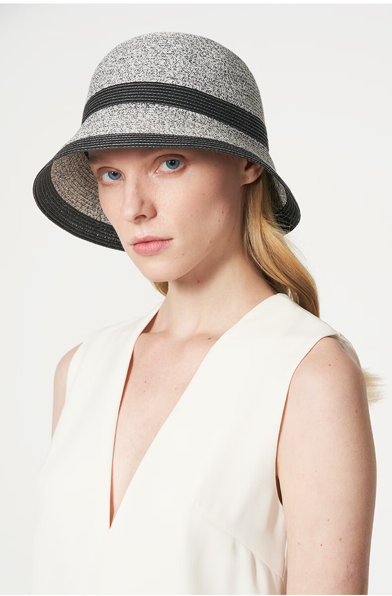 MARJA KURKI (MARJAKURKI) Mother's Birthday Gift, Fisherman Hat, Sun Hat, Sun Protection Straw Hat, Anziru Su, Beige 9