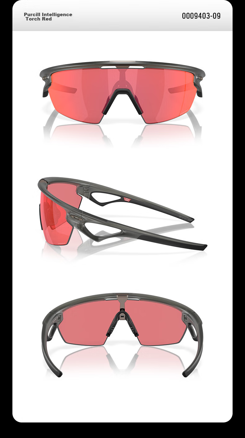 OAKLEY Cycling Glasses SPHAERA Sunglasses for Men And Women, Model 9403 15