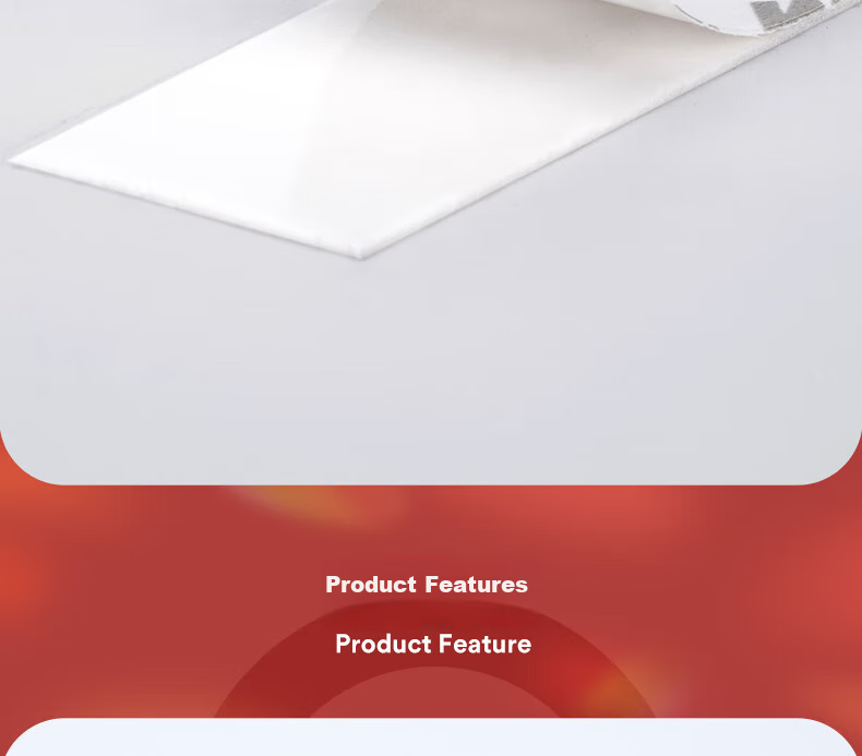 3M Double-Sided Strong Foam Tape for Office, Home, Daily Use, Car CIP66 White Diameter 30mm*10 Pieces 6