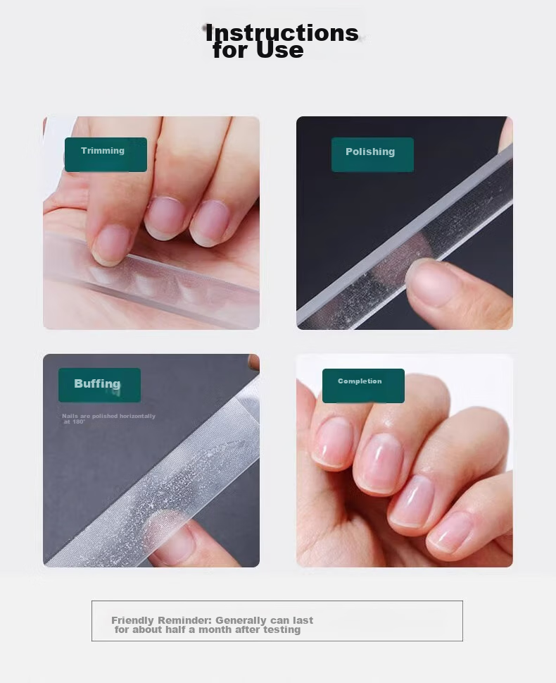 Bakuli Double-Ended V-Shaped Cuticle Pusher And Nail File Set, Professional Manicure Tools for Nail Care, 2-Piece Set 10