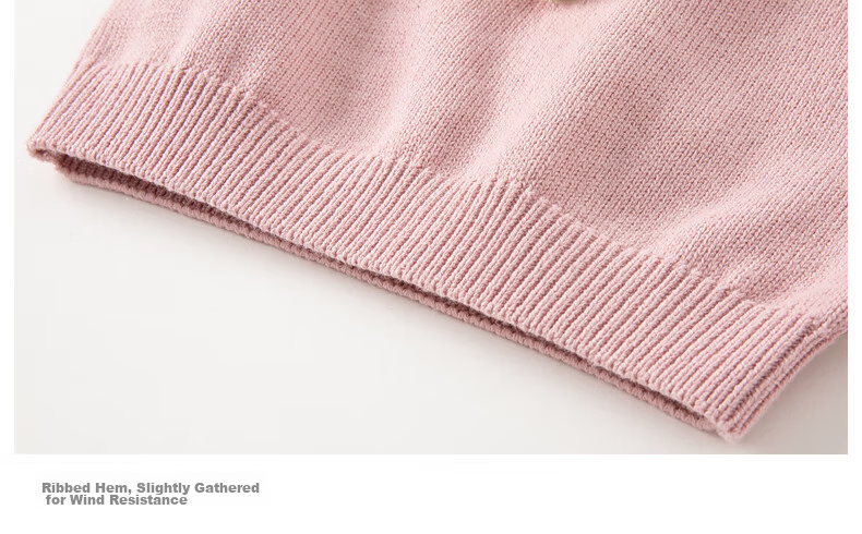 DAVE & BELLA Girls Pullover Sweater 2022 Autumn Kids Clothing Baby Cartoon Knitwear DB4223925 Light Pink 140cm 12