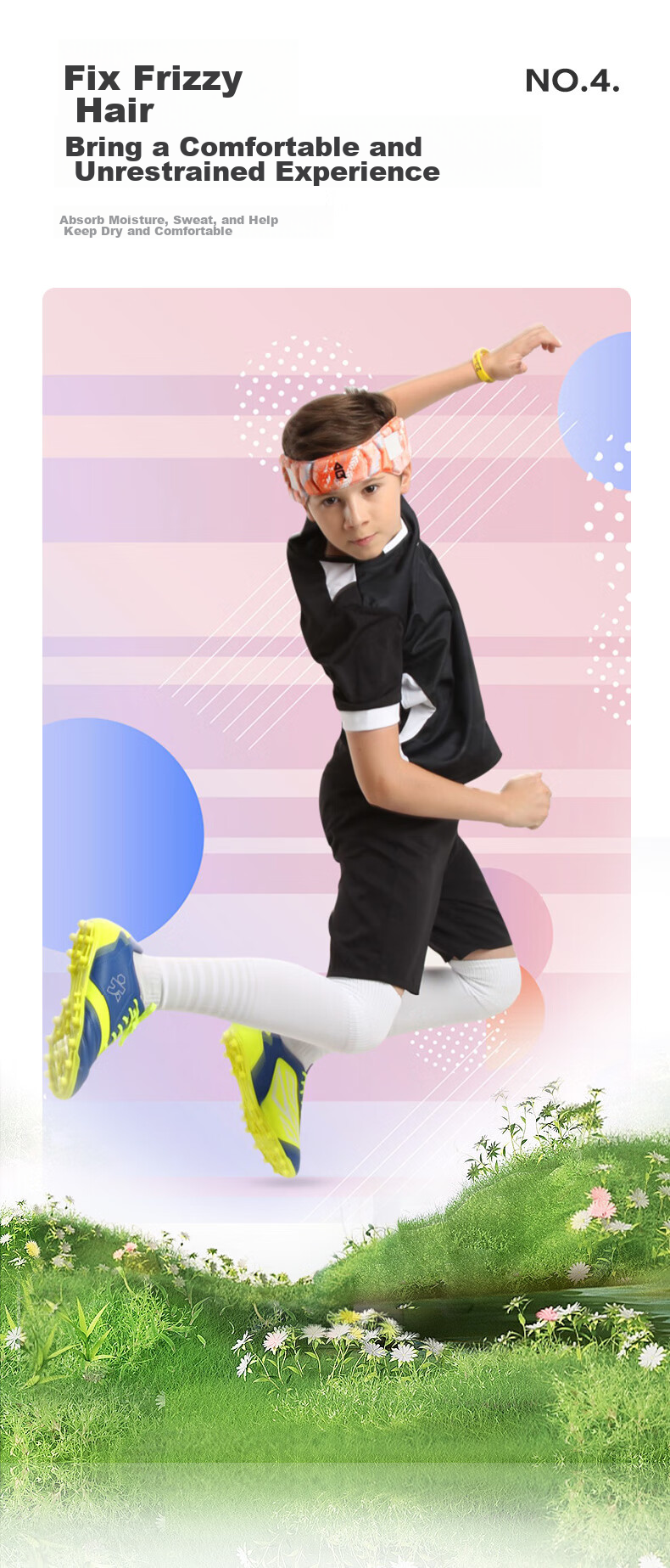AQ Youth Children Sports Head Guard Football Basketball Volleyball Anti-Collision Fall Protection Headband C50106 Reinforced Orange M Size 10