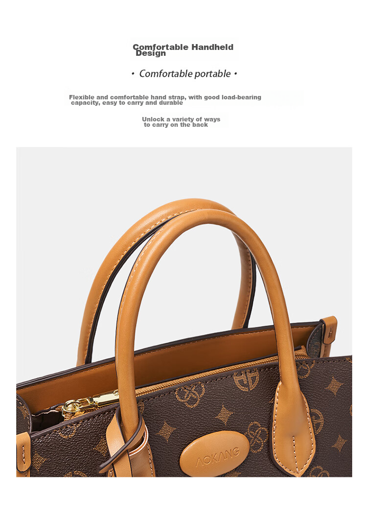 Aokang Women's Handbag 2026 New Trendy Tote Bag, Light Luxury Crossbody Shoulder Bag, Birthday Mother's Day Gift for Mom Or Wife 10