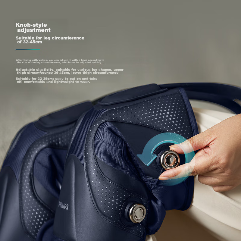 PHILIPS [Mid-Autumn Festival Gift] Knee Massager, Sports Massager, Cold-Resistant Knee Care Device, Airbag Knee Joint Heating Pad, Airbag Massage 5202L Birthday Gift for Parents