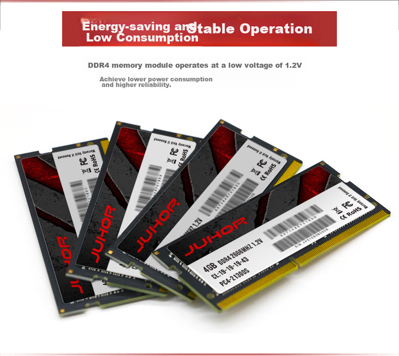 JUHOR 16GB DDR4 2666 Laptop Memory Module 4