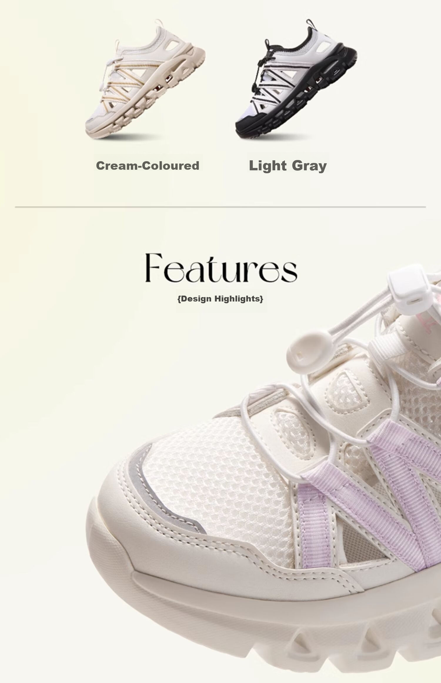CAMEL Summer Outdoor Casual Sports Women's Shoes, Non-Slip Breathable River Tracing Water Shoes, Beach Sandals F24B303065 17
