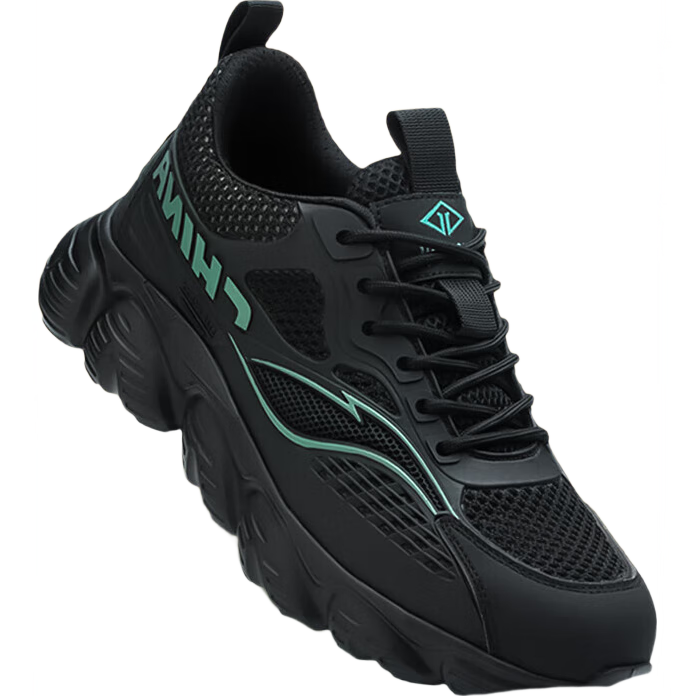Dinggu Safety Shoes for Men, Anti-Smashing, Puncture-Resistant Steel Toe, Lightweight, Comfortable, Breathable, Soft Sole, All-Season Style 1069hei43