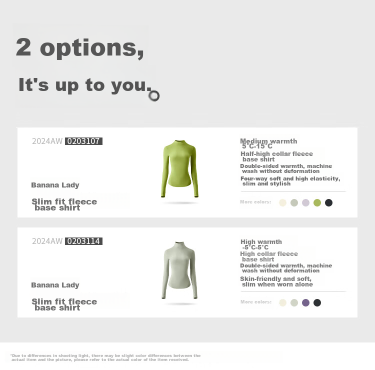 Beneunder Fleece Base Layer, Turtleneck, Autumn And Winter Warmth, Slim Fit, Elastic Inner Wear, Women's Top PM003 1