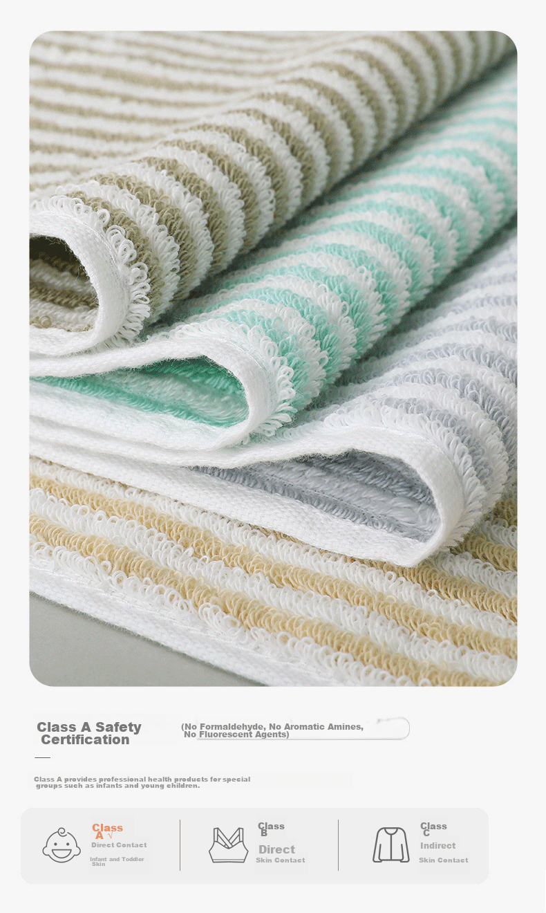 KING SHORE Towel, 100% Pure Cotton Face Towel, Absorbent Sports Face Cloth, Class A Towel, Bulk Pack of 8 Pieces 7