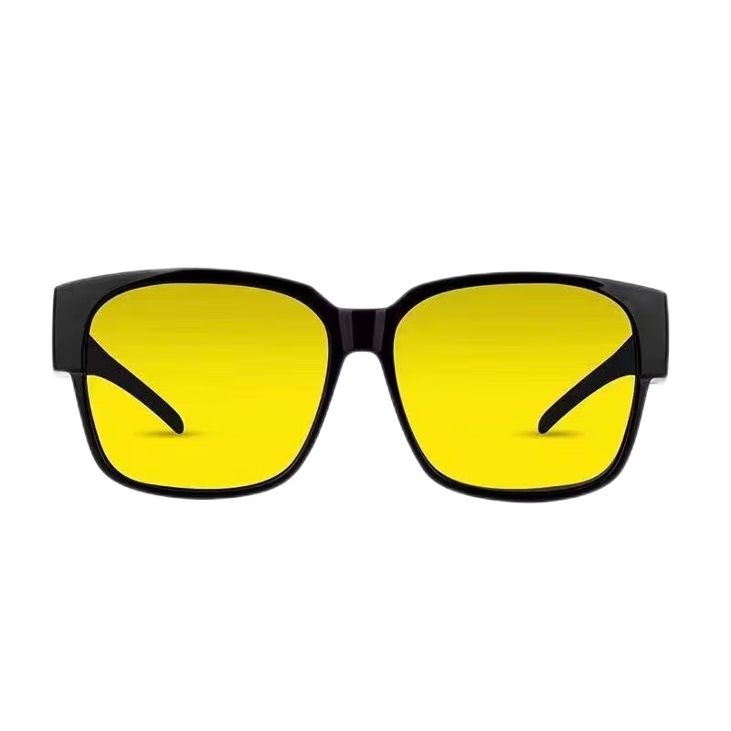 Baixiaoshe Myopia Sunglasses 127 [Night Vision Lenses], Night Driving Glasses, Sunglasses for Strong Light And UV Protectio