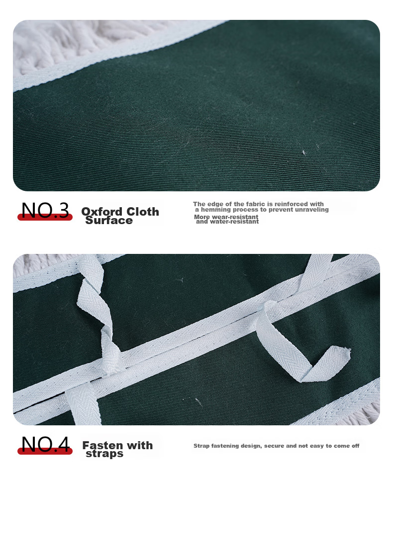 CIRY Flat Mop Head, 60CM, One Piece, Dust Push Cover, Mop Replacement Cloth, Mopping Cloth, Washable Cloth Head 8