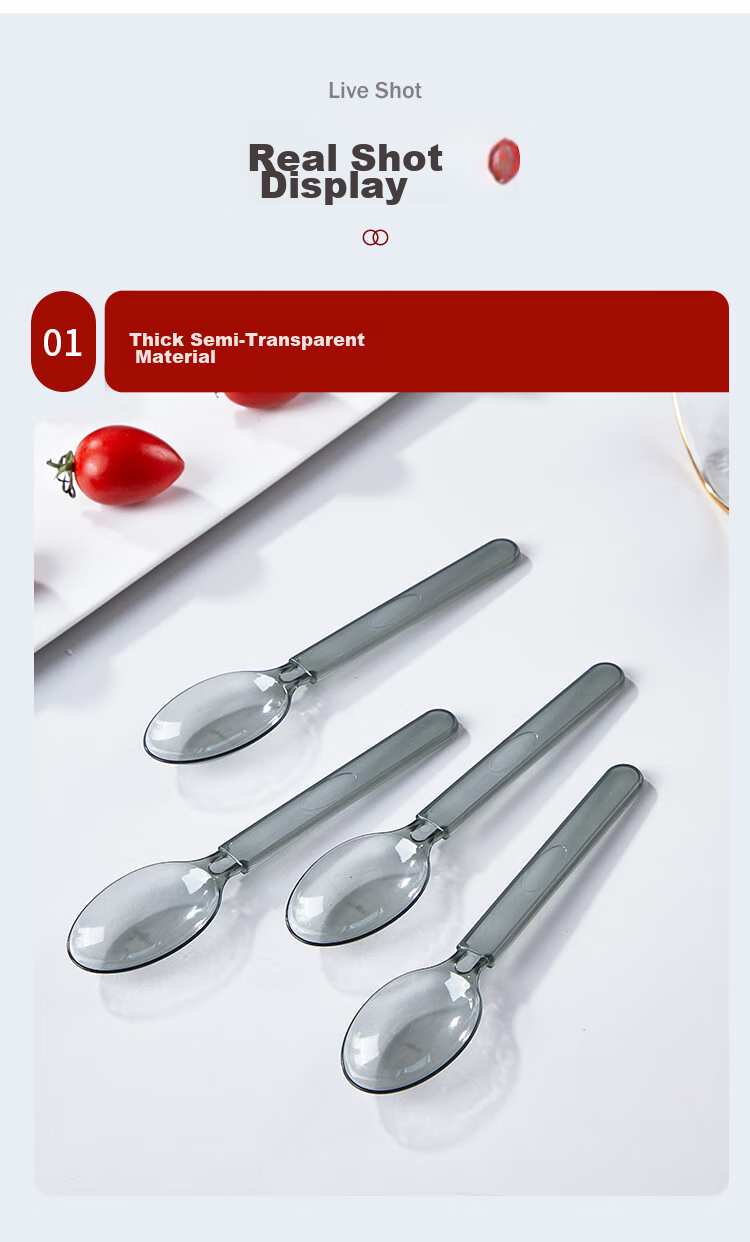 YOUAO Disposable Fruit Forks, 200 Pieces, Thick Bamboo Forks for Cake Dessert And Fruit Skewers 6