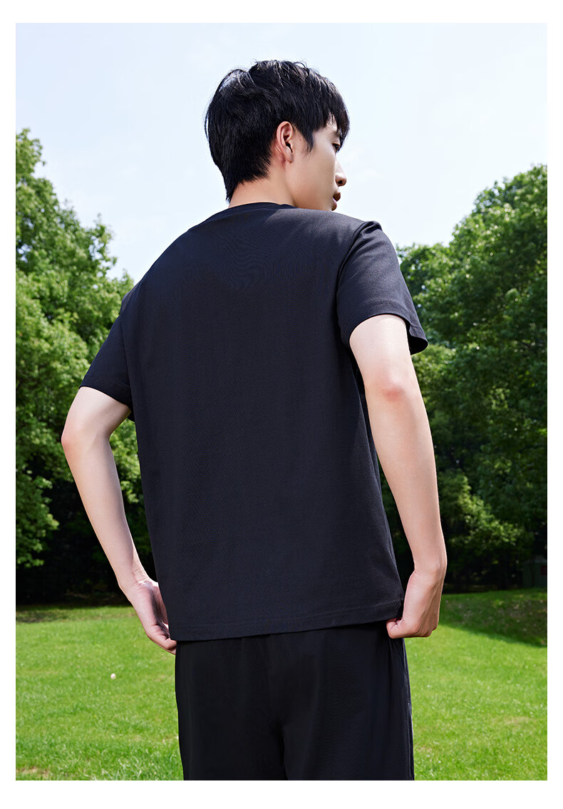 Kappa Back-to-Back Sports Men's T-Shirt Short Sleeve 2026 New Pure Cotton Summer Running Top Women's K0D32TD21V 7
