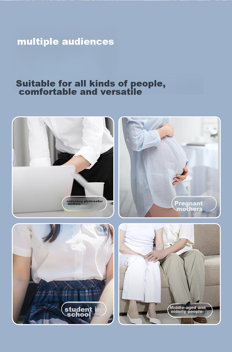 JAGO Lumbar Support Cushion for Long Sitting, Office Chair Backrest Pad, Waist Support Cushion with Petal Design for Beautiful Buttocks 9