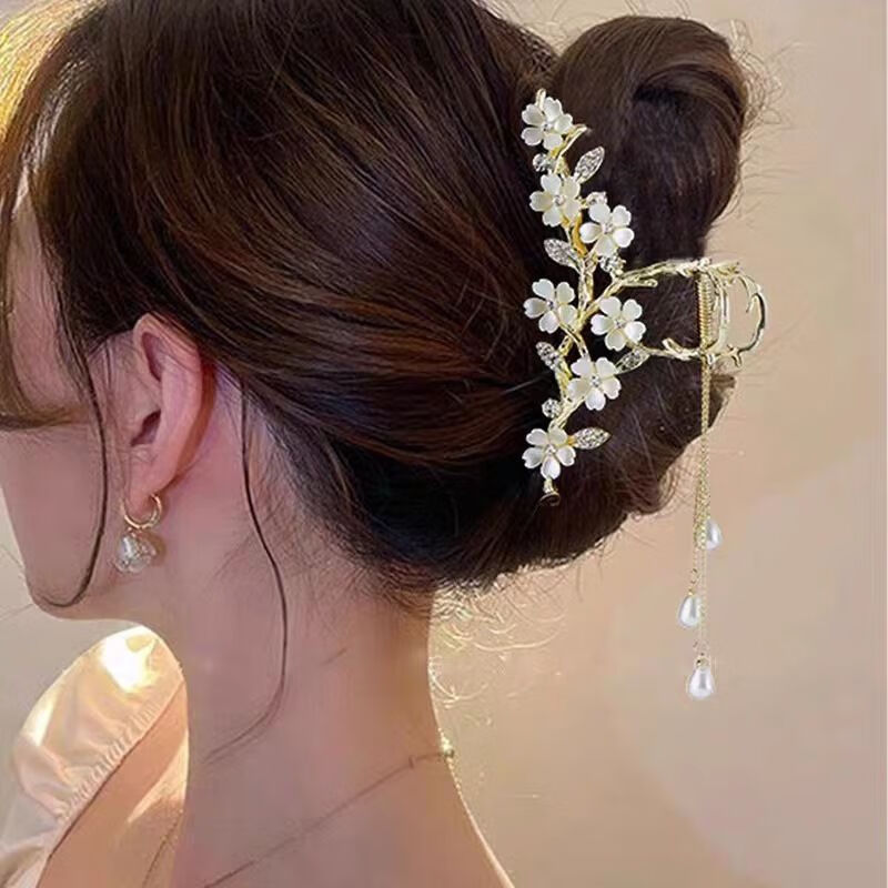 Gunai Wheat Spike Hair Clip, Women's Accessory, 2025 Style, Elegant Hairpin, Shark Clip, Claw Clip, New Year Gift for Girls 2