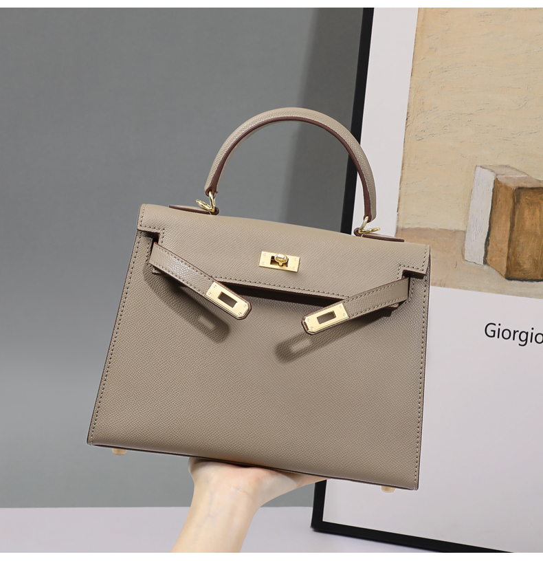Viney Leather Kelly Bag Luxury Women's Crossbody Shoulder Bag Birthday Gift for Girlfriend Wife 14