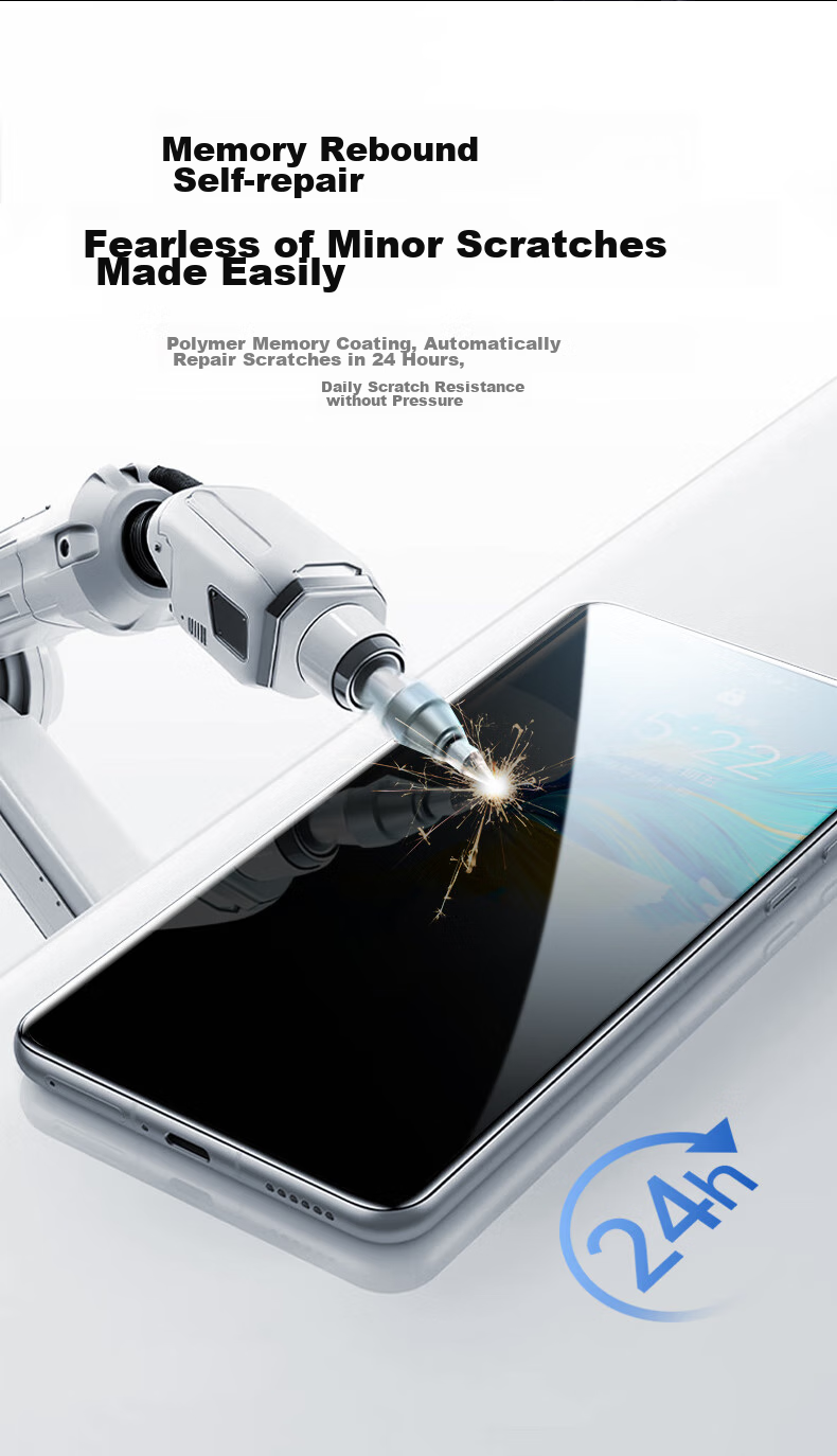 DIVI [28° True Privacy] Privacy Screen Protector for Huawei Mate40, Anti-Peeping Hydrogel Film for Mate40/40E, Full Coverage Non-Tempered Glass Film, Shatterproof Anti-Scratch Protective Film 15