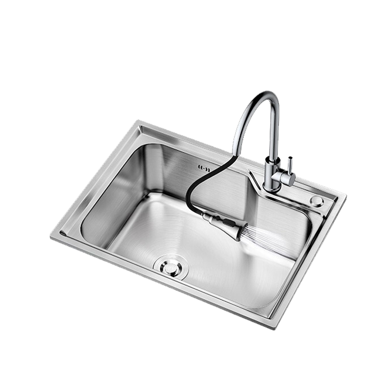 ARROW 304 Stainless Steel Sink, Single Bowl Kitchen Basin, Compact Dishwashing Sink [Renovation Subsidy 15%]