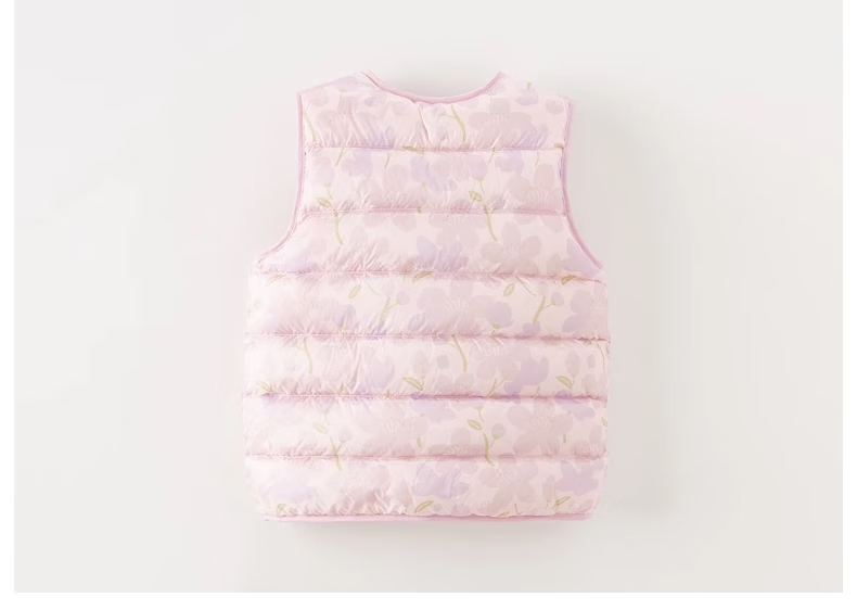 DAVE & BELLA Baby Down Vest Winter Thickened Down Innerwear for Boys and Girls Children 12
