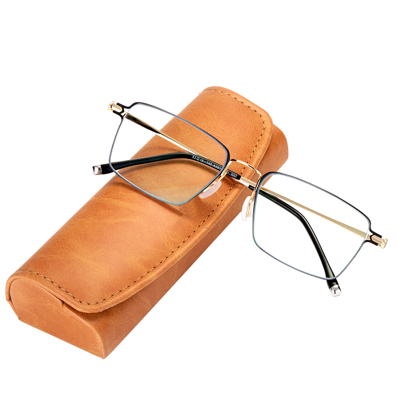 Xiyanghong Reading Glasses, High-Definition Anti-Blue Light, Bifocal Automatic Zoom, Ultra-Light Full-Frame Reading Glasses AX8102, 100 Degrees