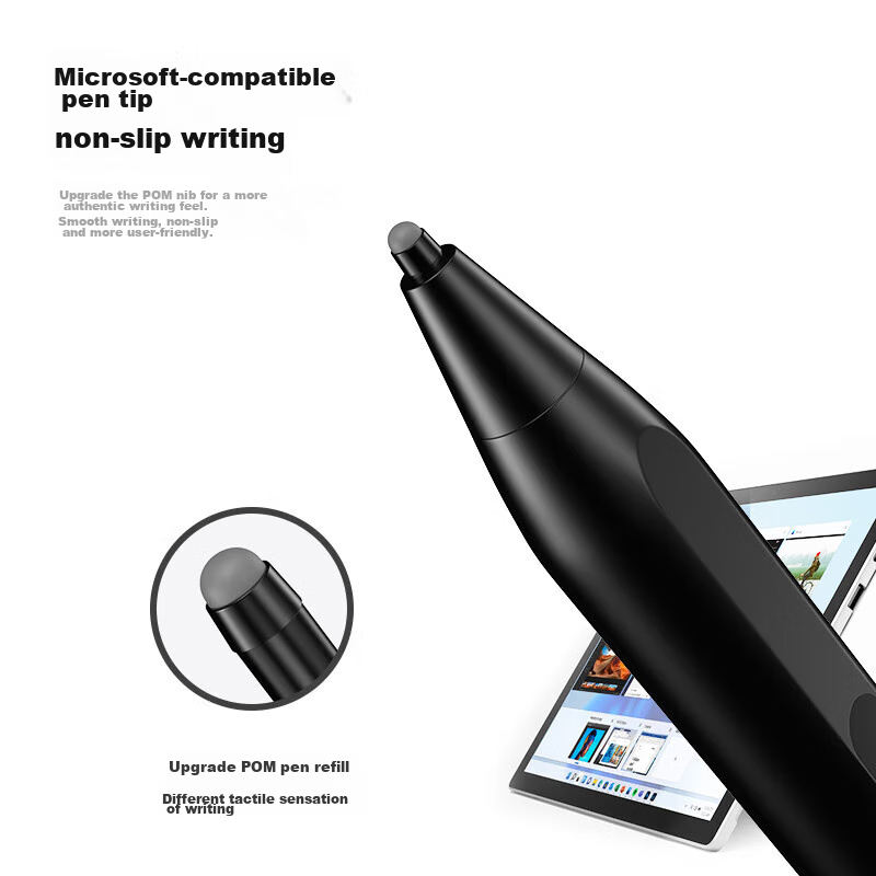 Стилус BIAZE Surface Pen, 4096 уровней чувствительности к нажатию, совместим с Microsoft Surface Pro 9/8/7/6/5/4/X/Laptop/Go2/3, сенсорный стилус для планшета, рисование и письмо, без задержек