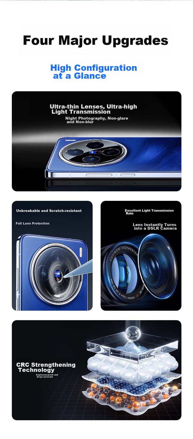 KOOLIFE Lens Protector for Vivo X200 Camera, Protective Film for Vivo X200 Rear Camera, AR Enhanced Transparency Ultra-Thin High-Definition Wear-Resistant Scratch-Resistant Dust-Proof Film 6