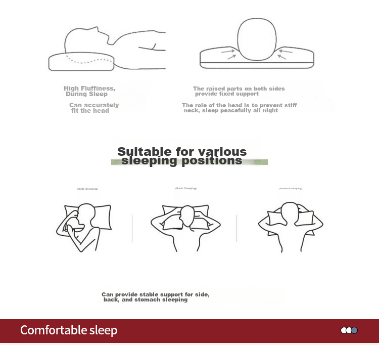 Wuyingongfang Mu Yin Liangpin Textile Subsidiary Latex Cervical Pillow Core Neck Support Pillow Deep Sleep Adult Sleeping Specific 11