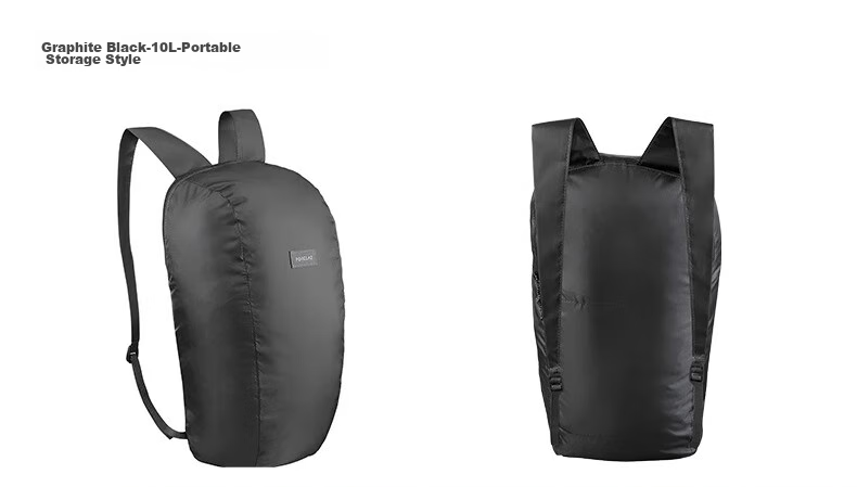 DECATHLON Men's And Women's Outdoor Travel Backpack, Hiking Backpack NH100, School Bag for Students And Children, 10 Liters, 4773405 30
