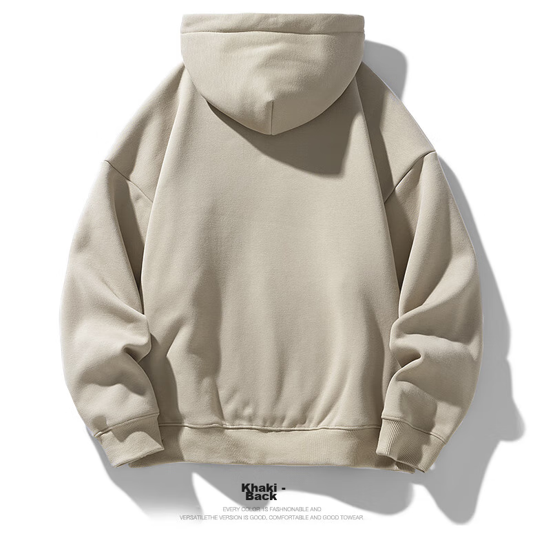 Mianzhi National Trend Brand Men's Hoodie, American-Style Loose-Fitting Trendy Base Layer, Versatile Couple's Outfit 22