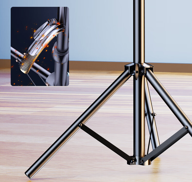 CRENOV [Both Plug-In And Built-In] Live Streaming Fill Light, Flat Photography Lighting, LED Photo Light for Streamers, Professional Soft Light for Food Photography, Video Desktop Lighting with Beauty Enhancement 6