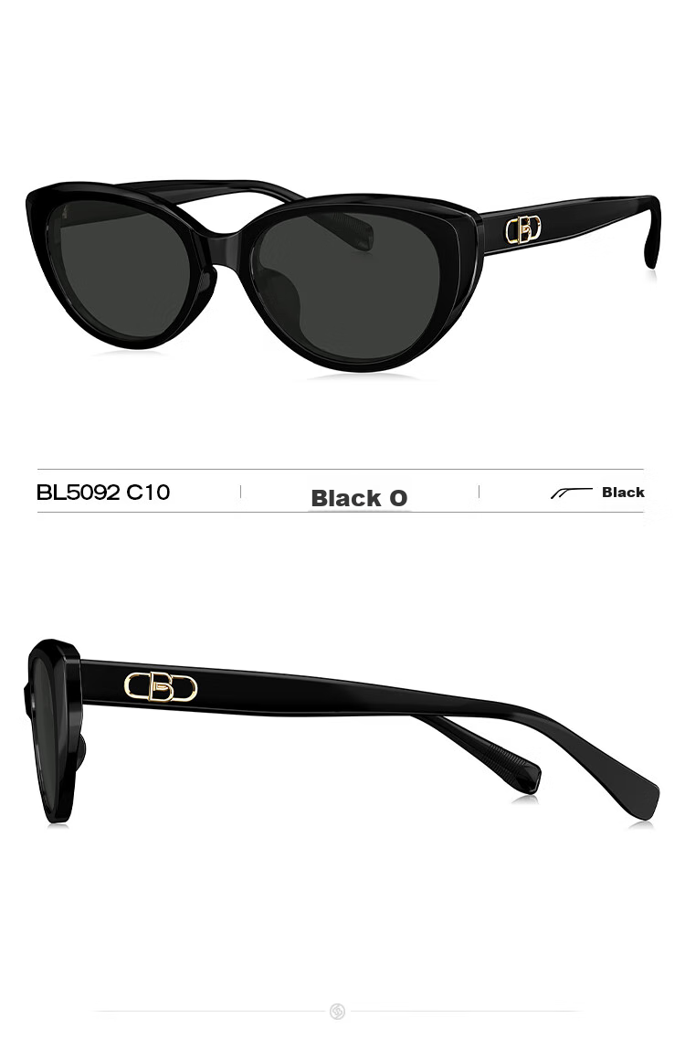 BOLON Sunglasses, Yang Zi's Style, Cat-Eye Sunglasses, UV Protection, Driving Sunglasses for Women, Trendy, BL5092C10 14