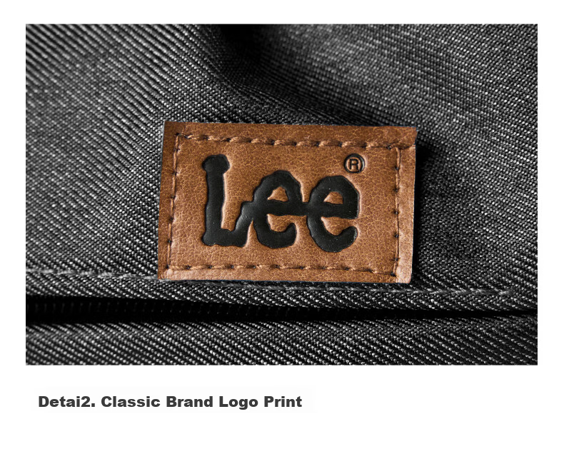Lee Men's Crossbody Bag, Fashionable And Simple Chest Pack, Trendy Casual Waist Bag for Women, Outdoor Sports Small Satchel, Black 13