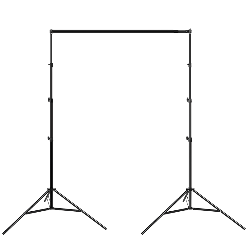 Hakutatz 3x3 Meter Extendable Stand, Photography Backdrop Stand, Green Screen Chroma Key Photo Background Cloth Stand, Backdrop Wall for Video Streamers, Portrait Photography, Clothing, ID Photos, Live Streaming