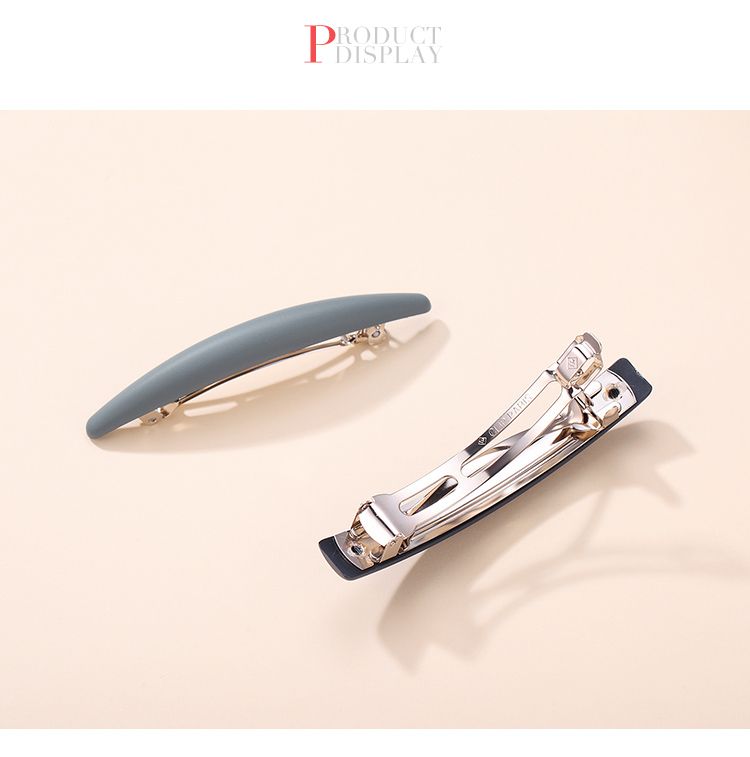CHIMERA 2 Pieces Simple Back-Of Barrettes, Korean Imported Hair Clips, Hair Accessories for Women, Mid-Autumn Festival Gift 7