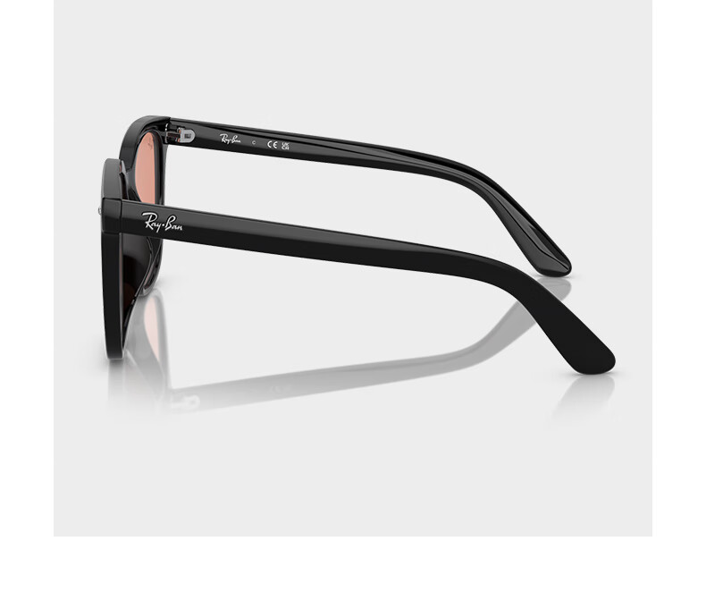 RayBan Square Large Frame Sunglasses, Face-Slimming Effect, Fashionable Designer Style 0RB4401D, Gift 13