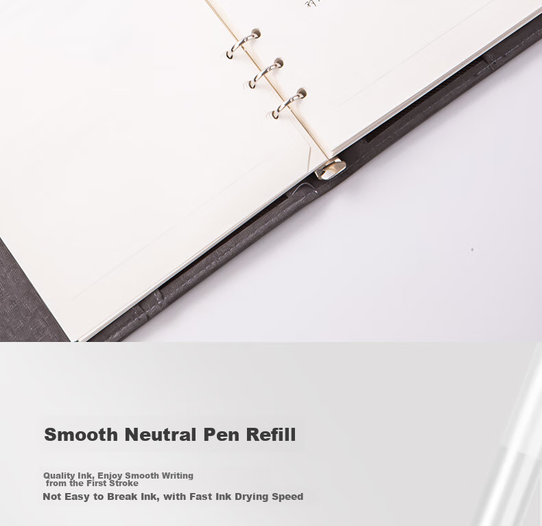 Deli [Drop-Resistant Little Warrior] Metal Pen Clip Quick-Drying Retractable Gel Pen Signing Pen Office Pen, 0.5mm ST Reinforced Needle Tube, 12 Pcs/box Black S88 11